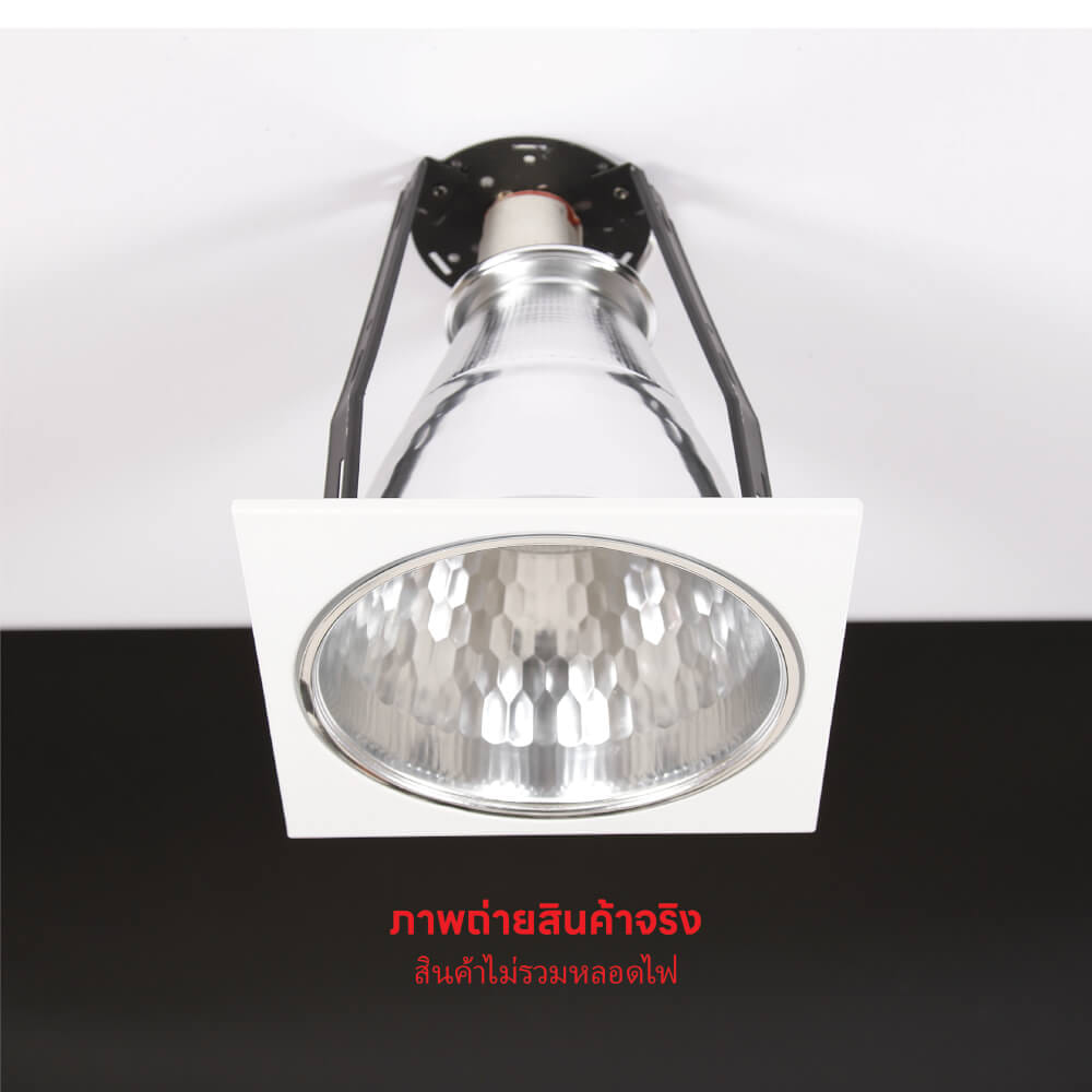 ดาวน์ไลท์ SL LIGHTING 553-2 6 นิ้ว ทรงสี่เหลี่ยม สีขาว