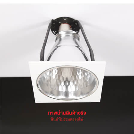 ดาวน์ไลท์ SL LIGHTING 553-2 6 นิ้ว ทรงสี่เหลี่ยม สีขาว_2