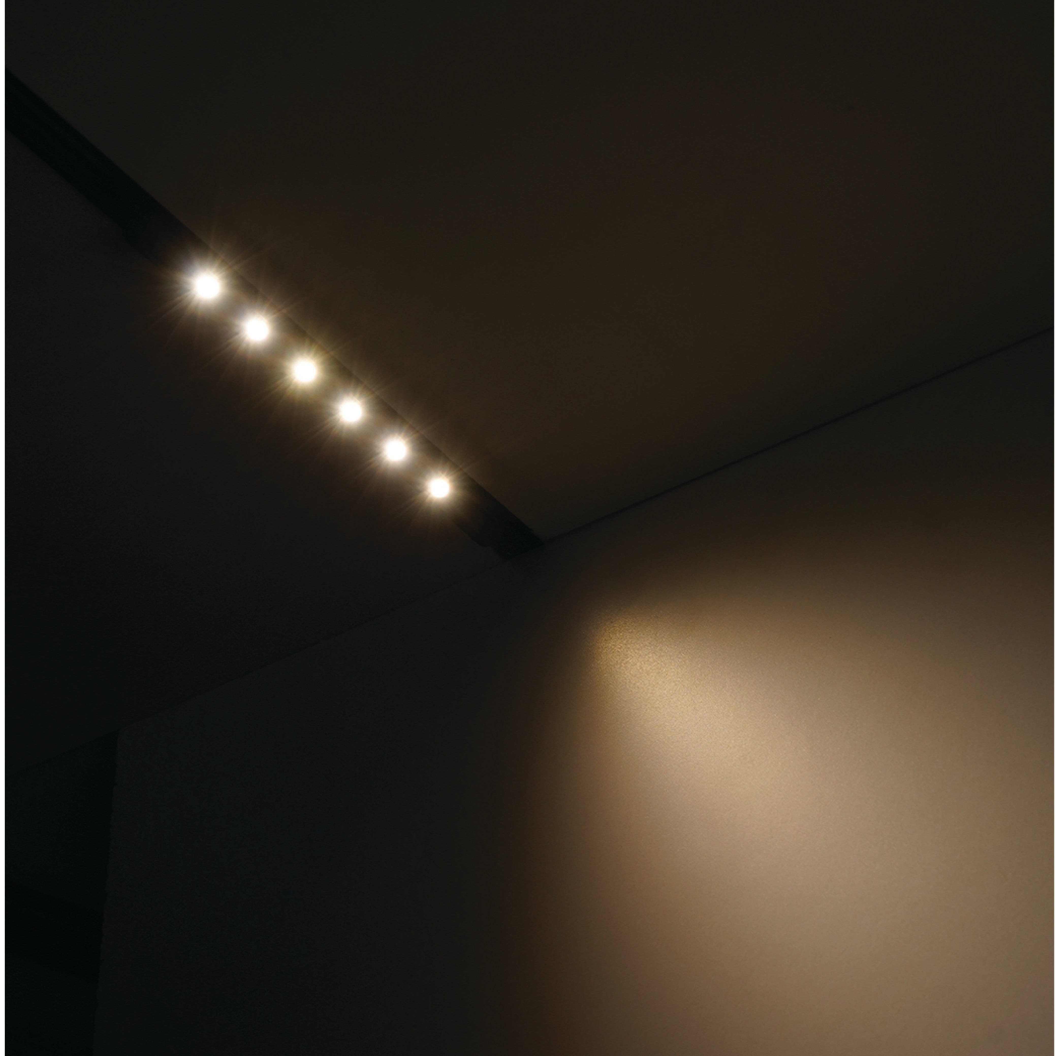 แทรคไลท์ LED แบบแม่เหล็ก SL LIGHTING CABINET GRILL 10มม. 1.9 วัตต์ 24 โวลต์ ปรับหน้า WARM WHITE สีดำ_3