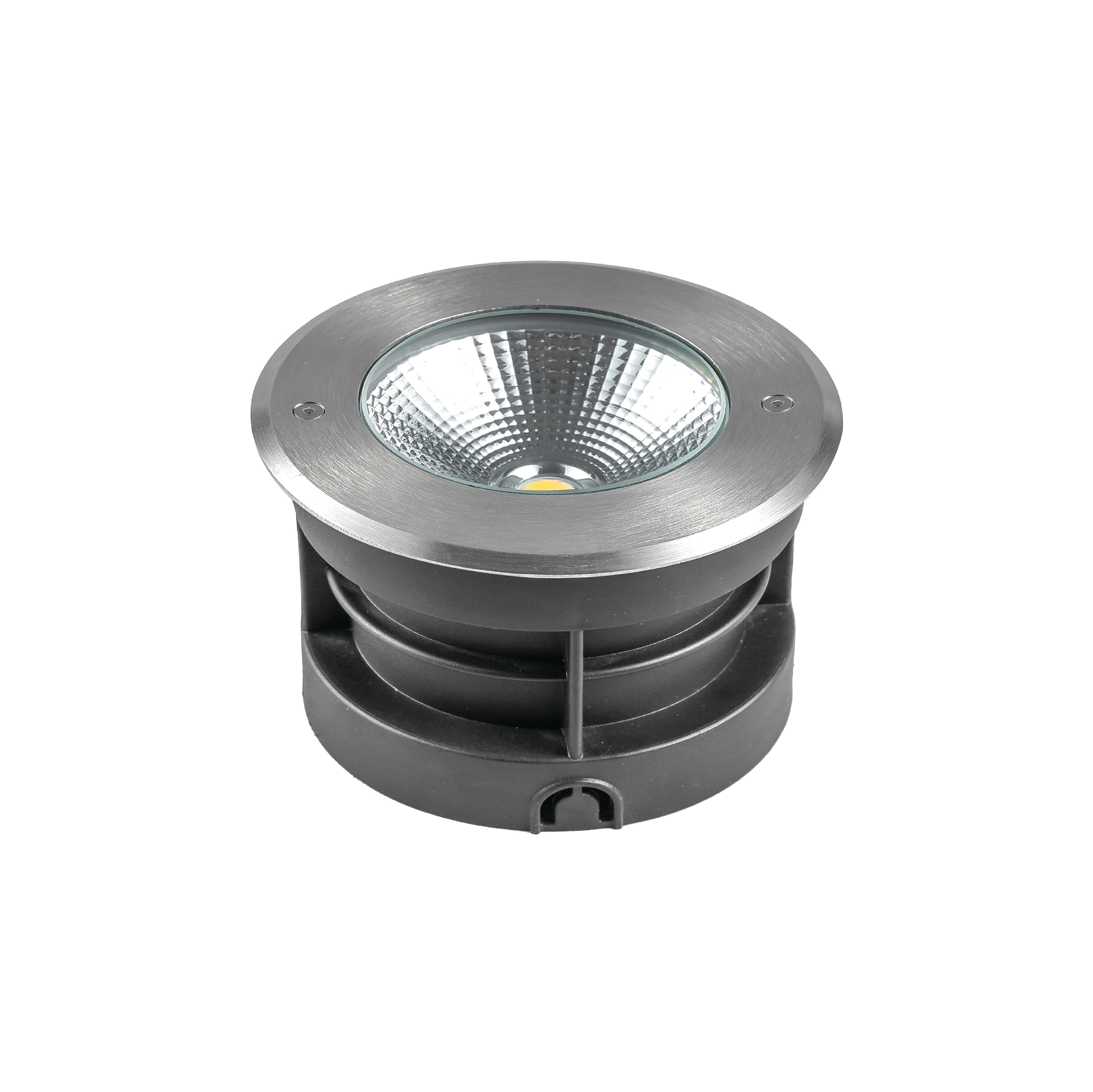 ไฟฝังพื้น LED SL LIGHTING CHAKREE 15W WARM WHITE สีเงิน_0