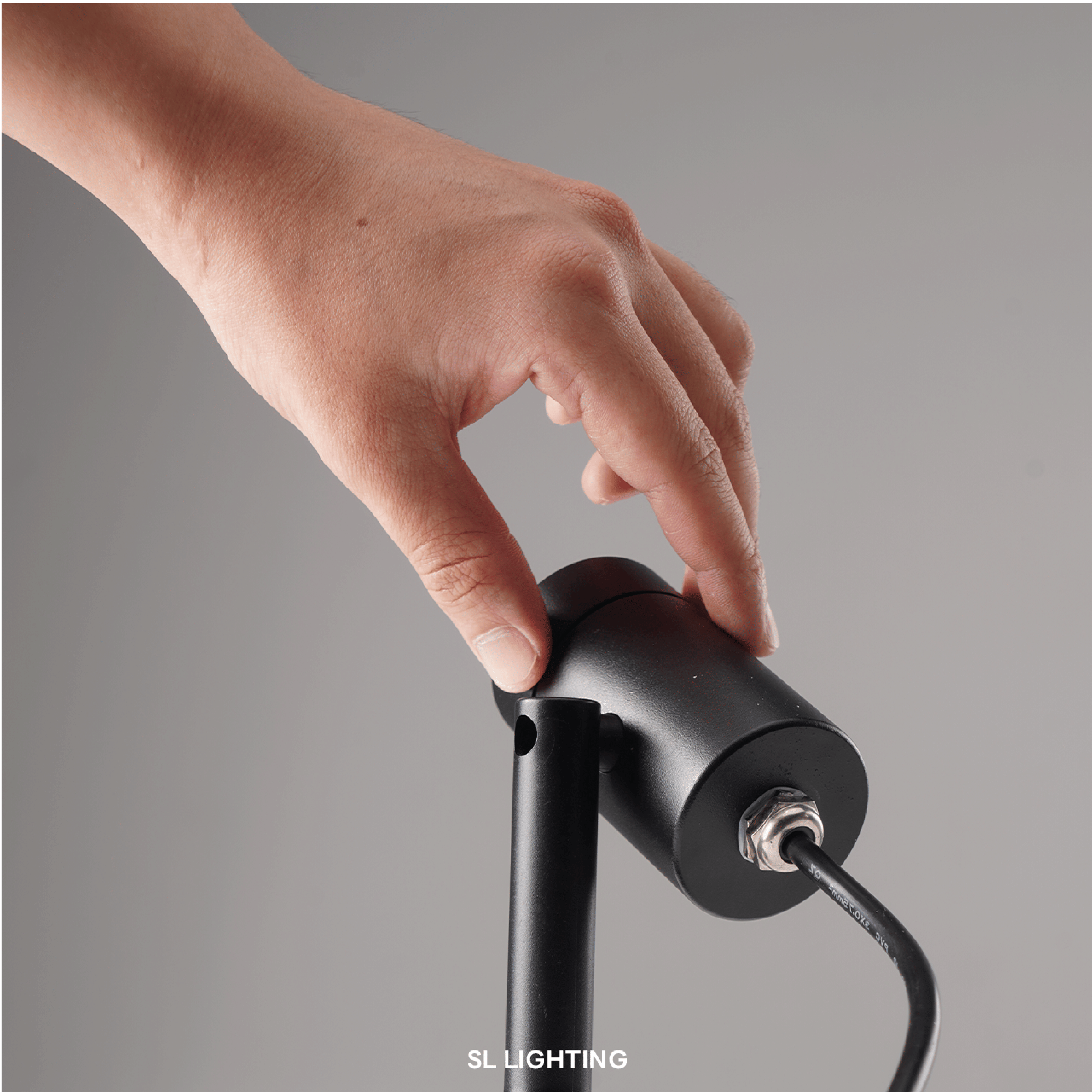 ไฟส่องต้นไม้ LED SL LIGHTING CHANOM 5 วัตต์ WARM WHITE สีดำ (ปักดิน)_4