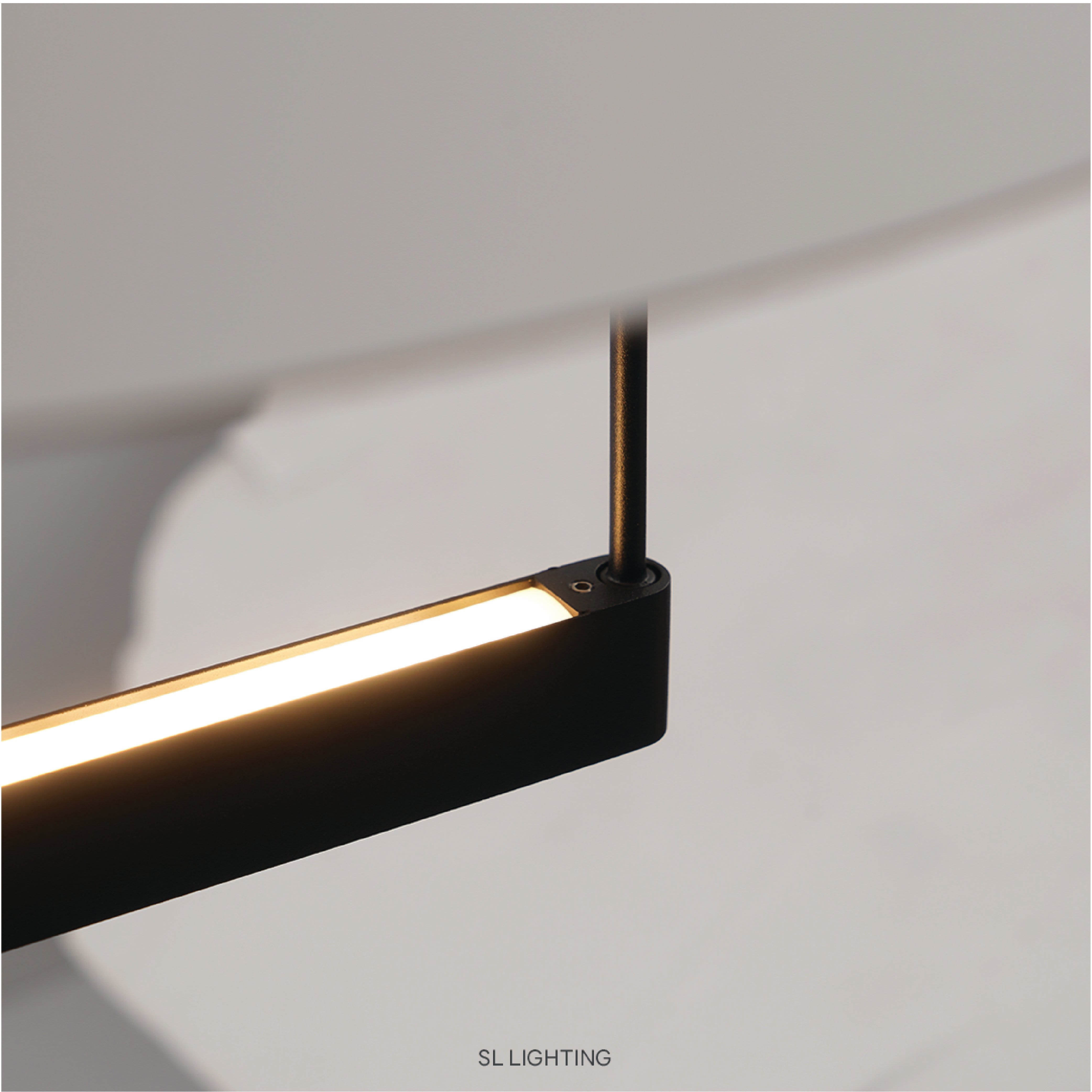 ไฟช่อ LED SL LIGHTING รุ่น CHIPS 23 วัตต์ 42 ซม. WARM WHITE สีดำ