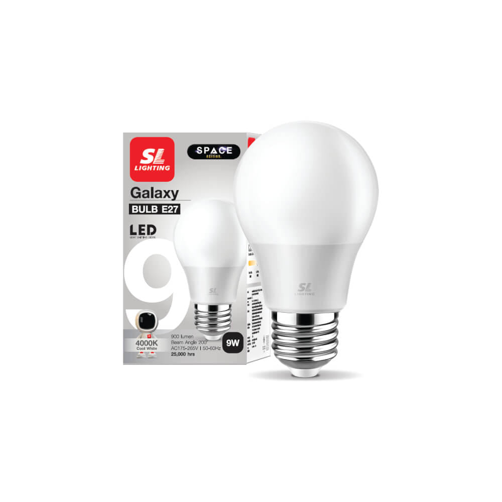 หลอด LED BULB SL LIGHTING 9 วัตต์ COOL WHITE E27_9