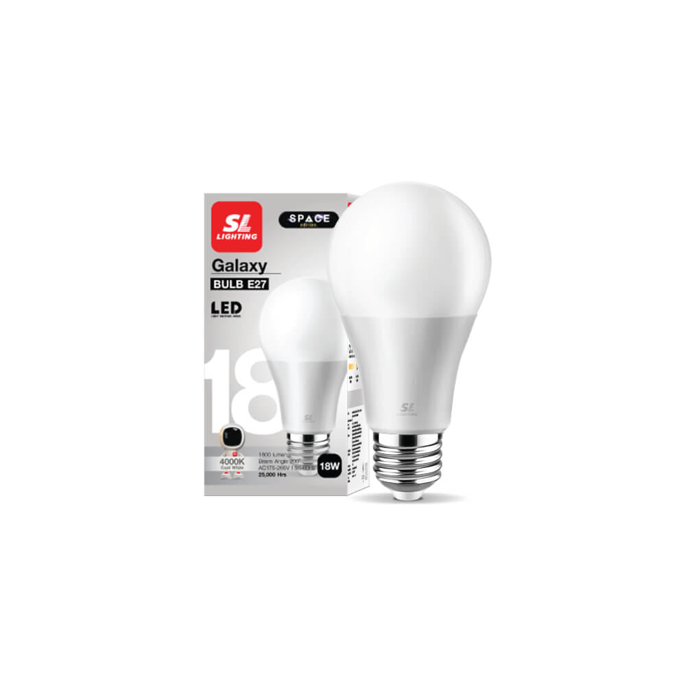 หลอด LED BULB SL LIGHTING 18 วัตต์ COOL WHITE E27_9