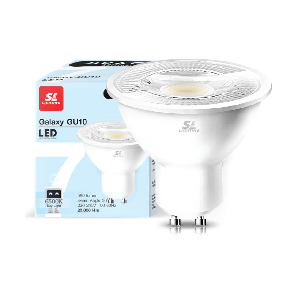 หลอด LED SL LIGHTING MR16 220V 7 วัตต์ DAY LIGHT GU10_1