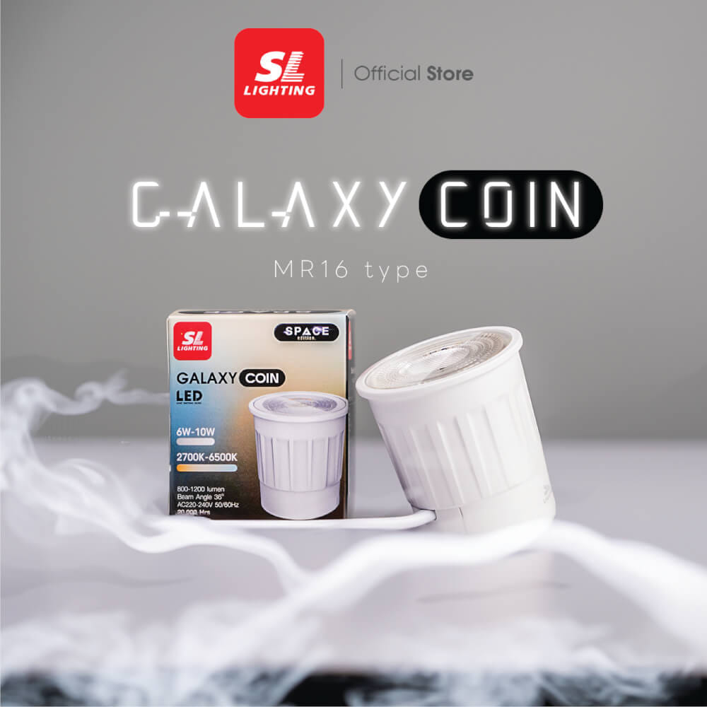 หลอด LED SL LIGHTING GALAXYCOIN MR16 36D 10 วัตต์ 5CT_6