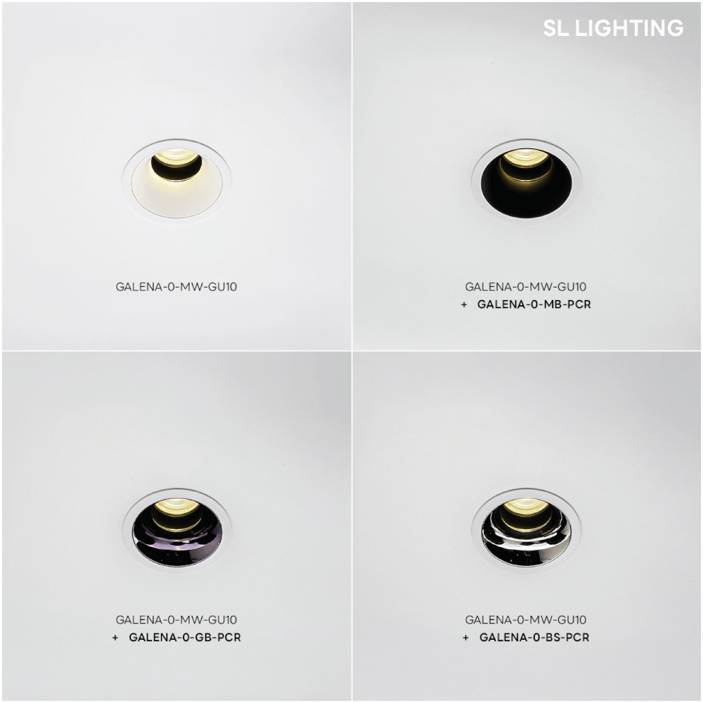 ดาวน์ไลท์ SL LIGHTING GALENA ทรงกลม สีขาว