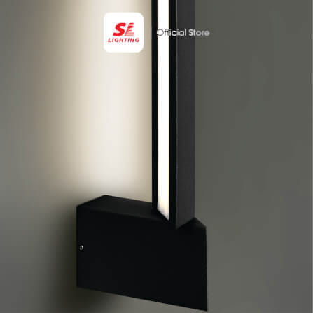 ไฟผนังภายนอก LED SL LIGHTING GANTT 36 วัตต์ WARM WHITE สีดำ_2