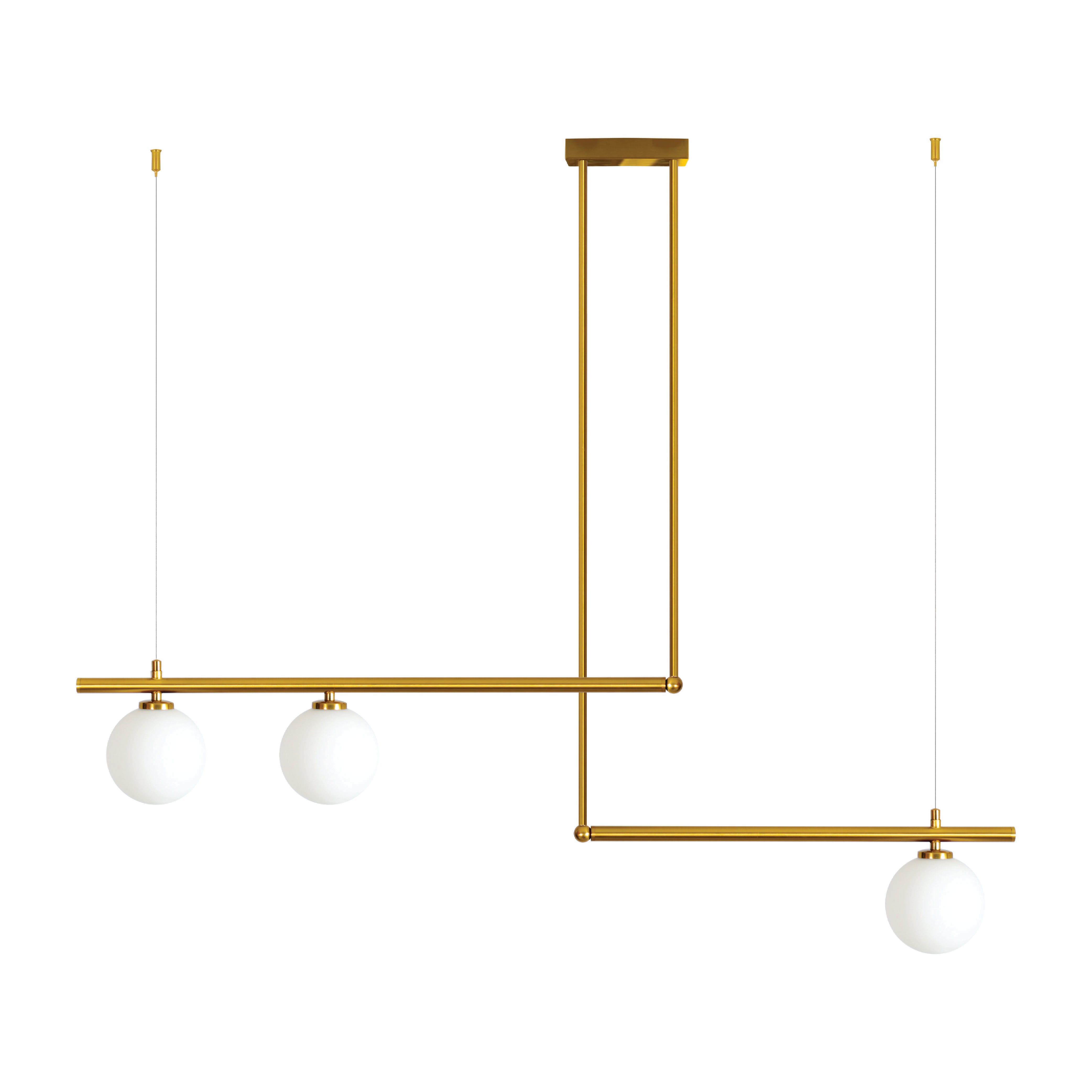 ไฟห้อย SL LIGHTING GLAM-P2039 G9 3 หัว ทอง_0