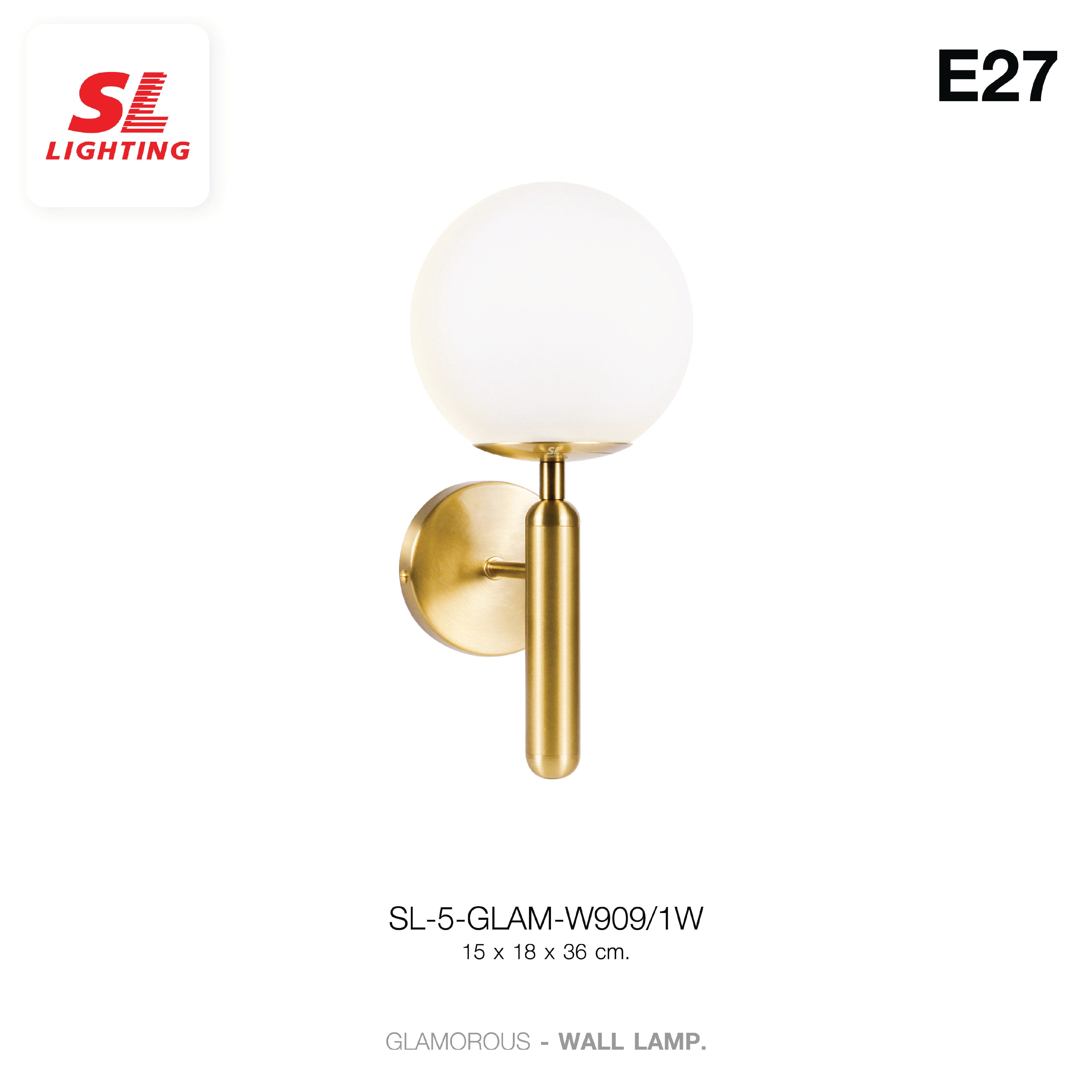 ไฟกิ่งภายใน SL LIGHTING GLAM-W909 E27