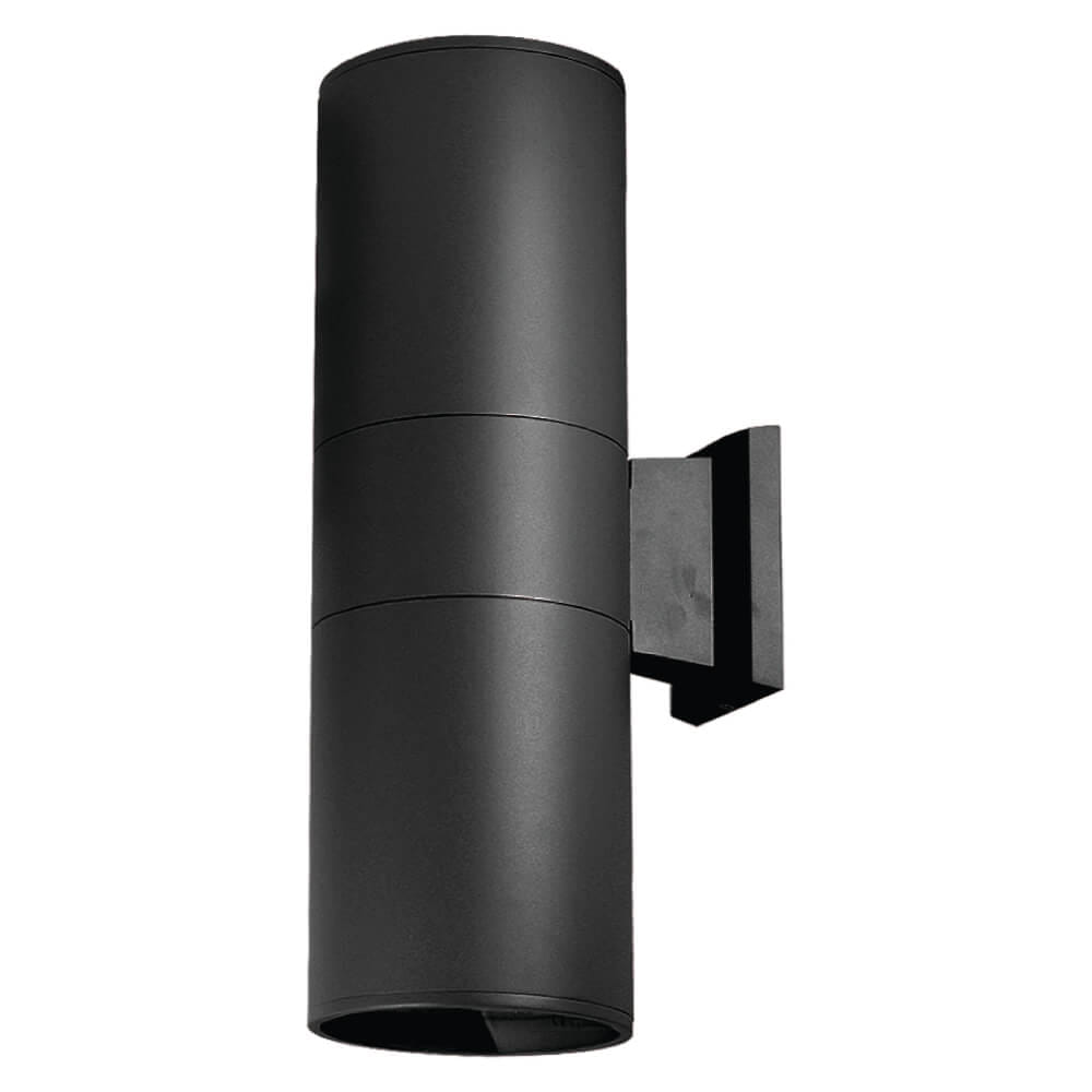 ไฟผนังภายนอก SL LIGHTING L3302 E27 ทรงกระบอก สีดำ แบบ 2 ทาง