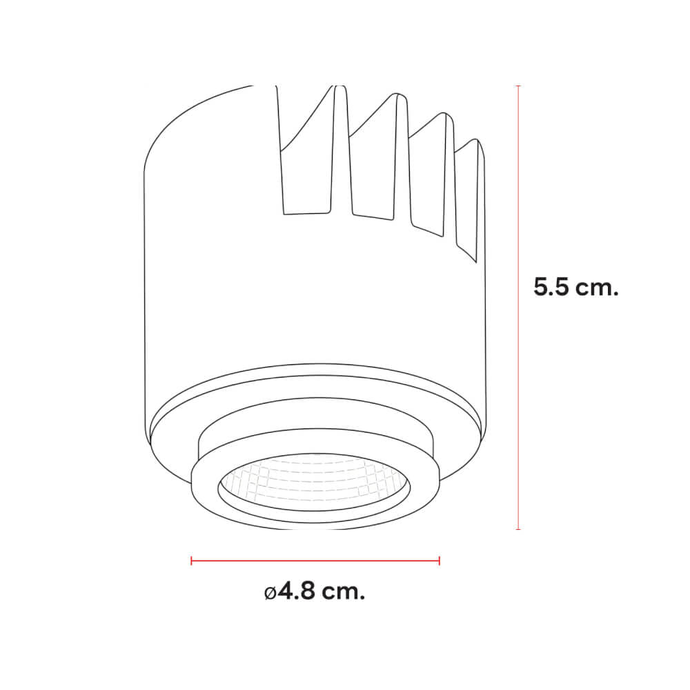 หลอด LED SL LIGHTING COIN MR11 36D 7 วัตต์ COOL WHITE_3