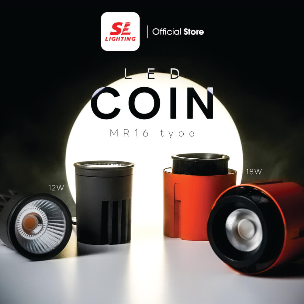 หลอด LED SL LIGHTING COIN MR16 36D 18 วัตต์ WARM WHITE_5