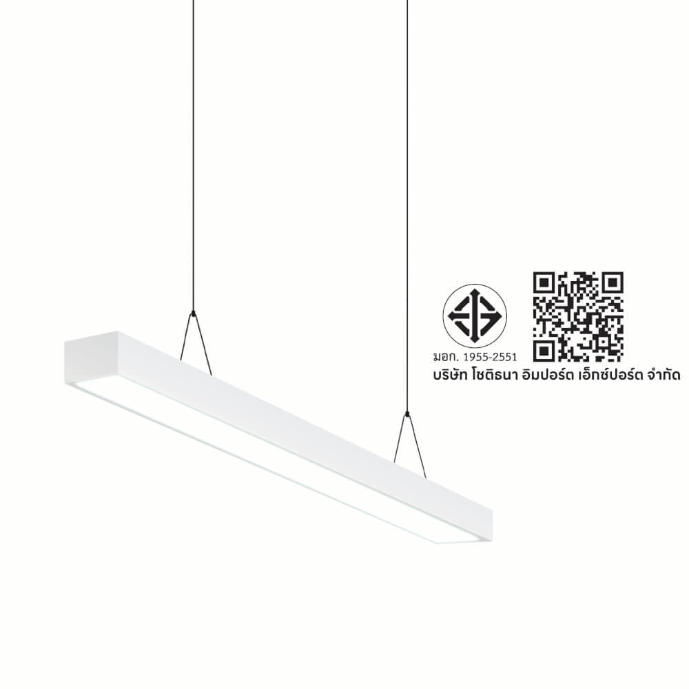โคมไฟออฟฟิศ LED SL LIGHTING LINEA 24W 120 ซม. DAY LIGHT สีขาว