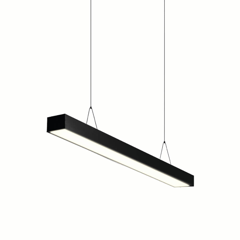 โคมไฟออฟฟิศ LED SL LIGHTING LINEA 36W 120 ซม. COOL WHITE สีดำ