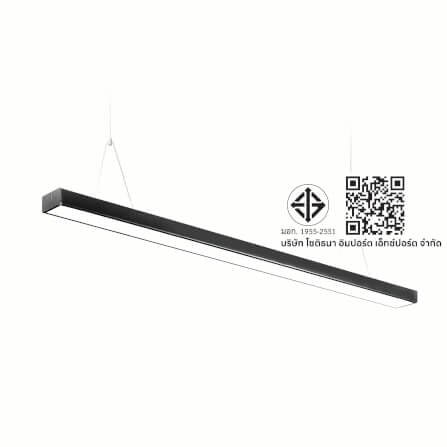 โคมไฟออฟฟิศ LED SL LIGHTING LINEA 36W 120 ซม. DAY LIGHT สีดำ_5