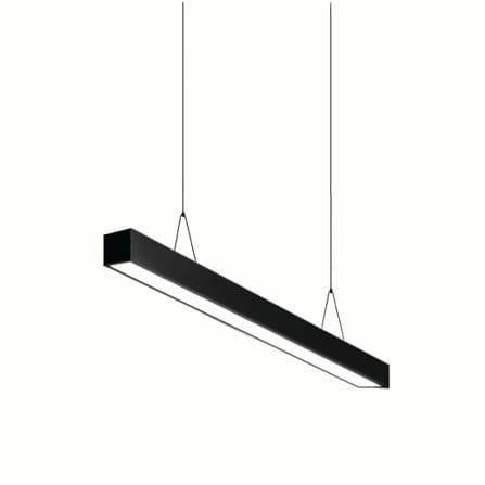 โคมห้อย SL LIGHTING LINEA T8 1X120 สีดำ_0