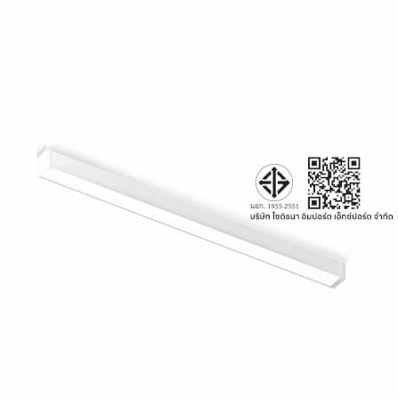 โคมไฟออฟฟิศ LED SL LIGHTING LINIE 50W 120 ซม. เปลี่ยนได้ 3 แสง สีขาว_7