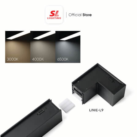 โคมไฟออฟฟิศ LED SL LIGHTING LINIE 50W 120 ซม. เปลี่ยนได้ 3 แสง สีดำ_5