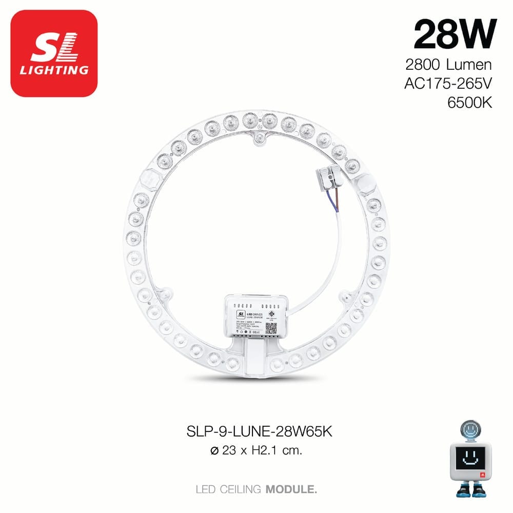 หลอด LED SL LIGHTING CEILING MODULE AMBIT 28 วัตต์ DAYLIGHT_5