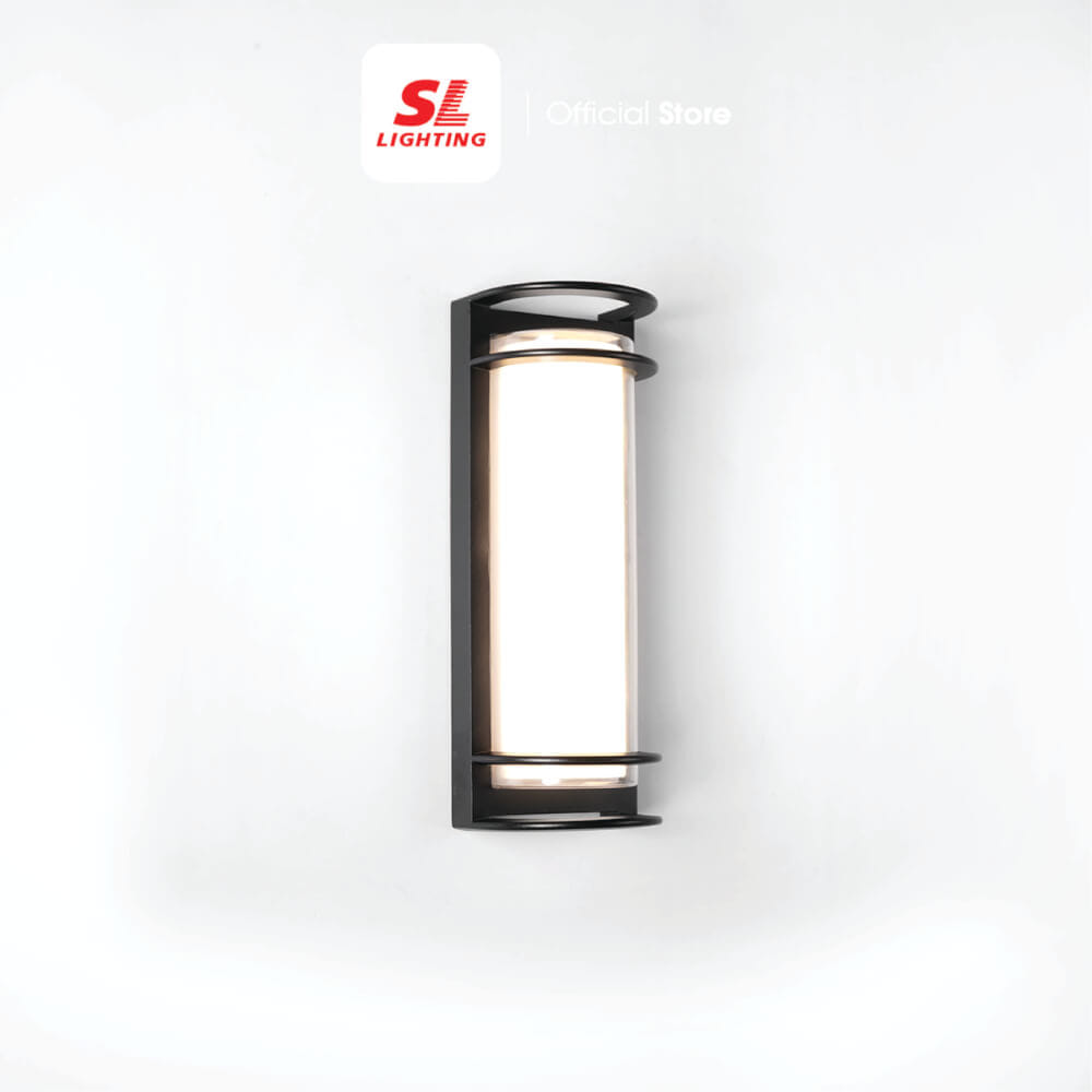 ไฟผนังภายนอก LED SL LIGHTING MINTRA 30 วัตต์ WARM WHITE สีดำ