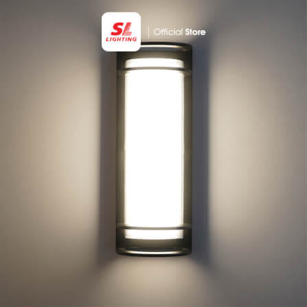 ไฟผนังภายนอก LED SL LIGHTING MINTRA 30 วัตต์ WARM WHITE สีดำ_3