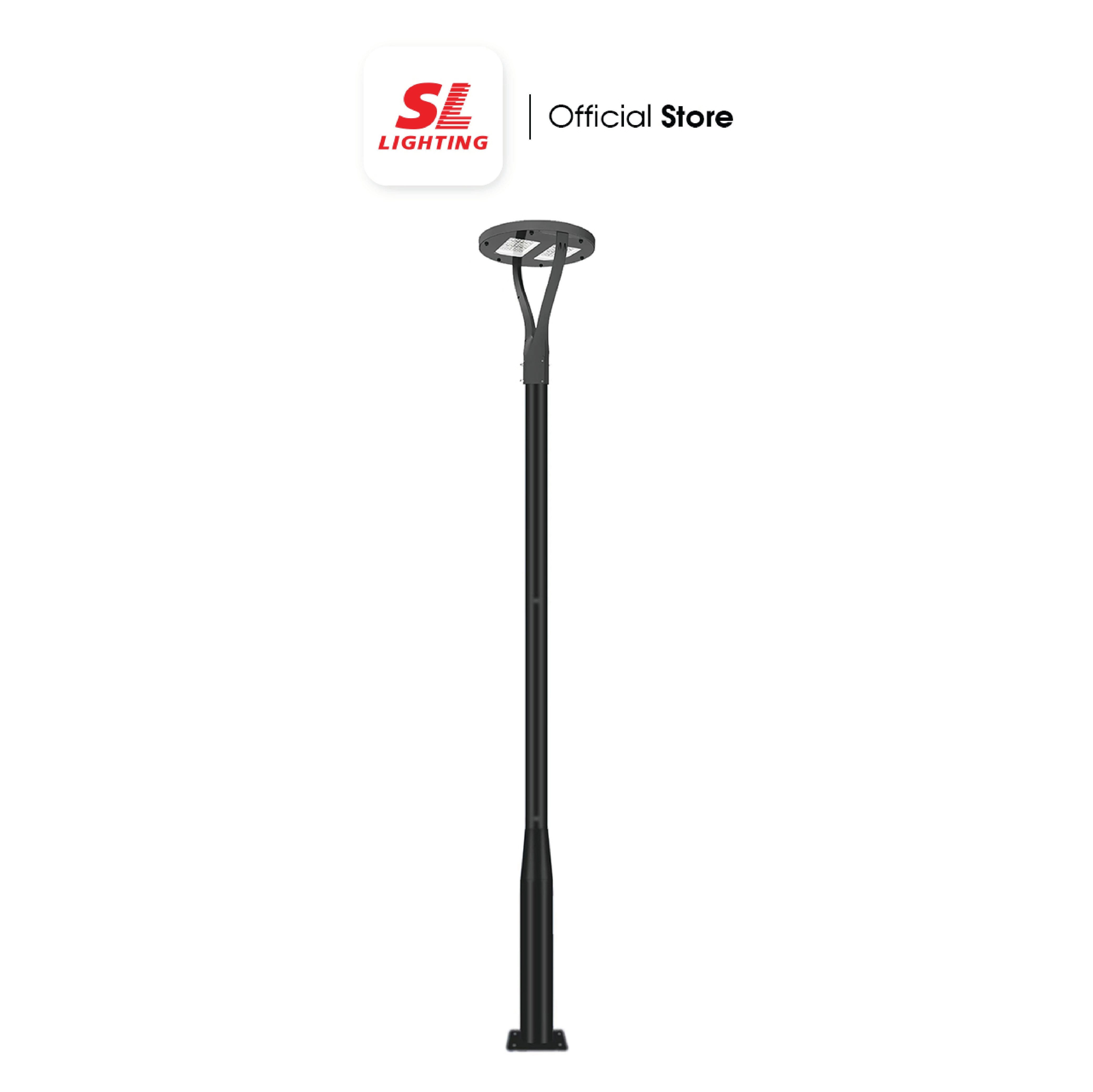 ไฟถนน LED SL LIGHTING MIRA 100 วัตต์ WARM WHITE สีดำ_2