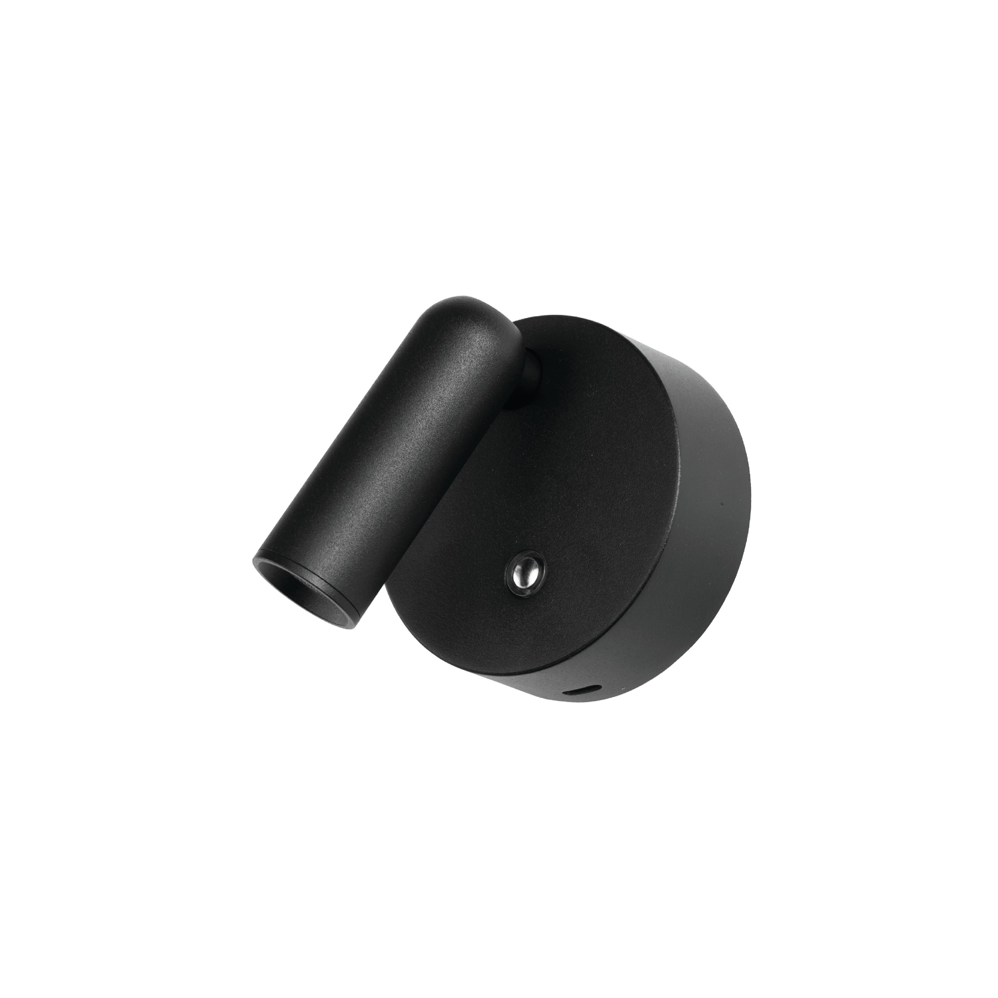 ไฟหัวเตียง LED SL LIGHTING MOE-ON 3 วัตต์ WARM WHITE Touch Control พอร์ตชาร์จ Type-C สีขาว