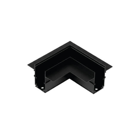 ข้อต่อรางไฟแทรคไลท์ แมกเนติก SL LIGHTING เข้ามุม แบบฝัง สีดำ_0