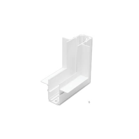 ข้อต่อรางไฟแทรคไลท์ แมกเนติก SL LIGHTING เข้ามุมผนังและเพดาน แบบฝังสีขาว_0