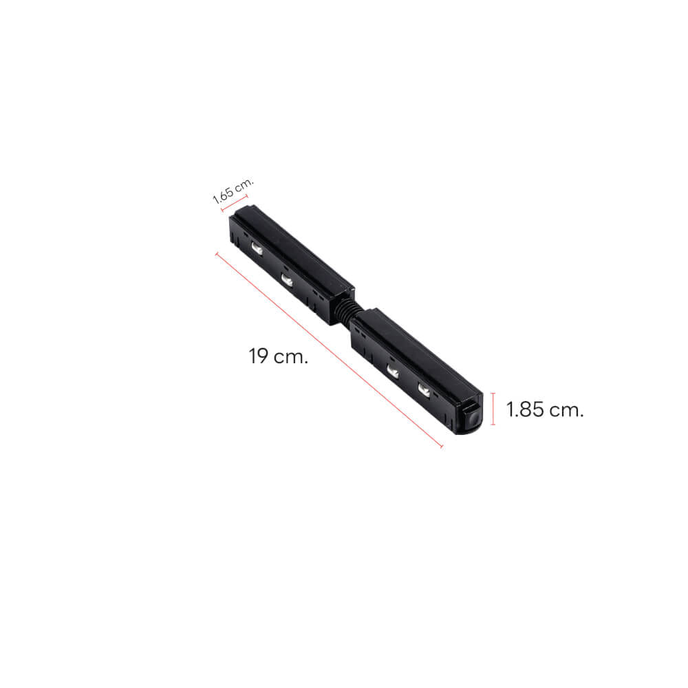 สะพานไฟต่อตรง SL LIGHTING MAGNETIC 48 โวลต์ สีดำ
