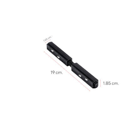 สะพานไฟต่อตรง SL LIGHTING MAGNETIC 48 โวลต์ สีดำ_1