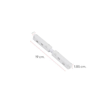 สะพานไฟต่อตรง SL LIGHTING MAGNETIC 48 โวลต์ สีขาว_1