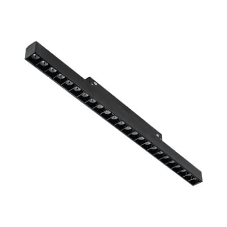 แทรคไลท์ LED แบบแม่เหล็ก SL LIGHTING MAGNETIC GRILL 20มม. 24 วัตต์ 48 โวลต์ WARM WHITE สีดำ_0