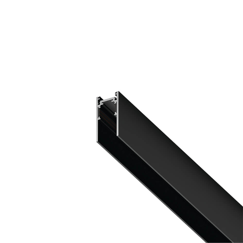 รางไฟแทรคไลท์ SL LIGHTING MAGNETIC แบบติดลอย 20 มม. 1.5 เมตร สีดำ_0