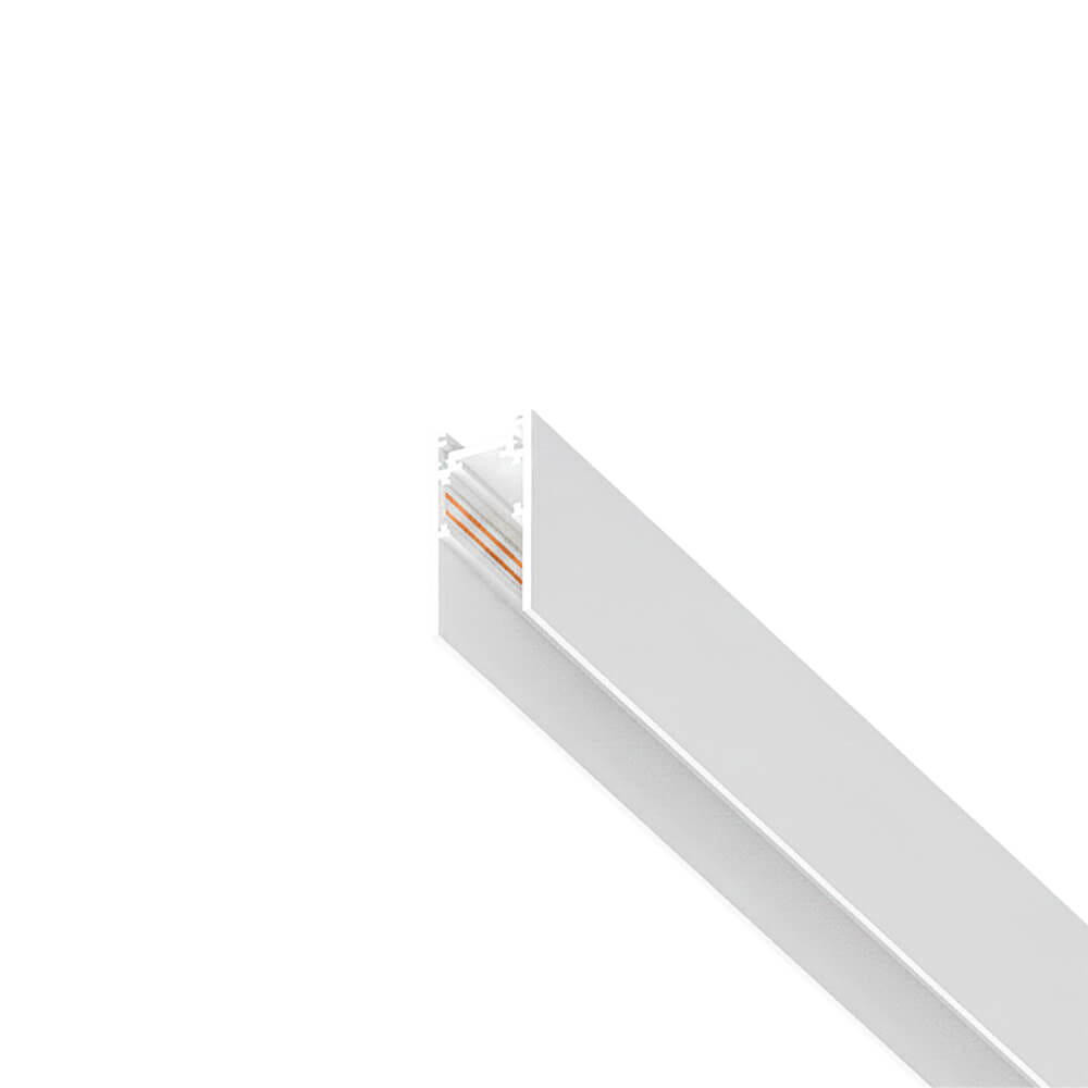 รางไฟแทรคไลท์ SL LIGHTING MAGNETIC แบบติดลอย 20 มม. 1 เมตร สีขาว_0