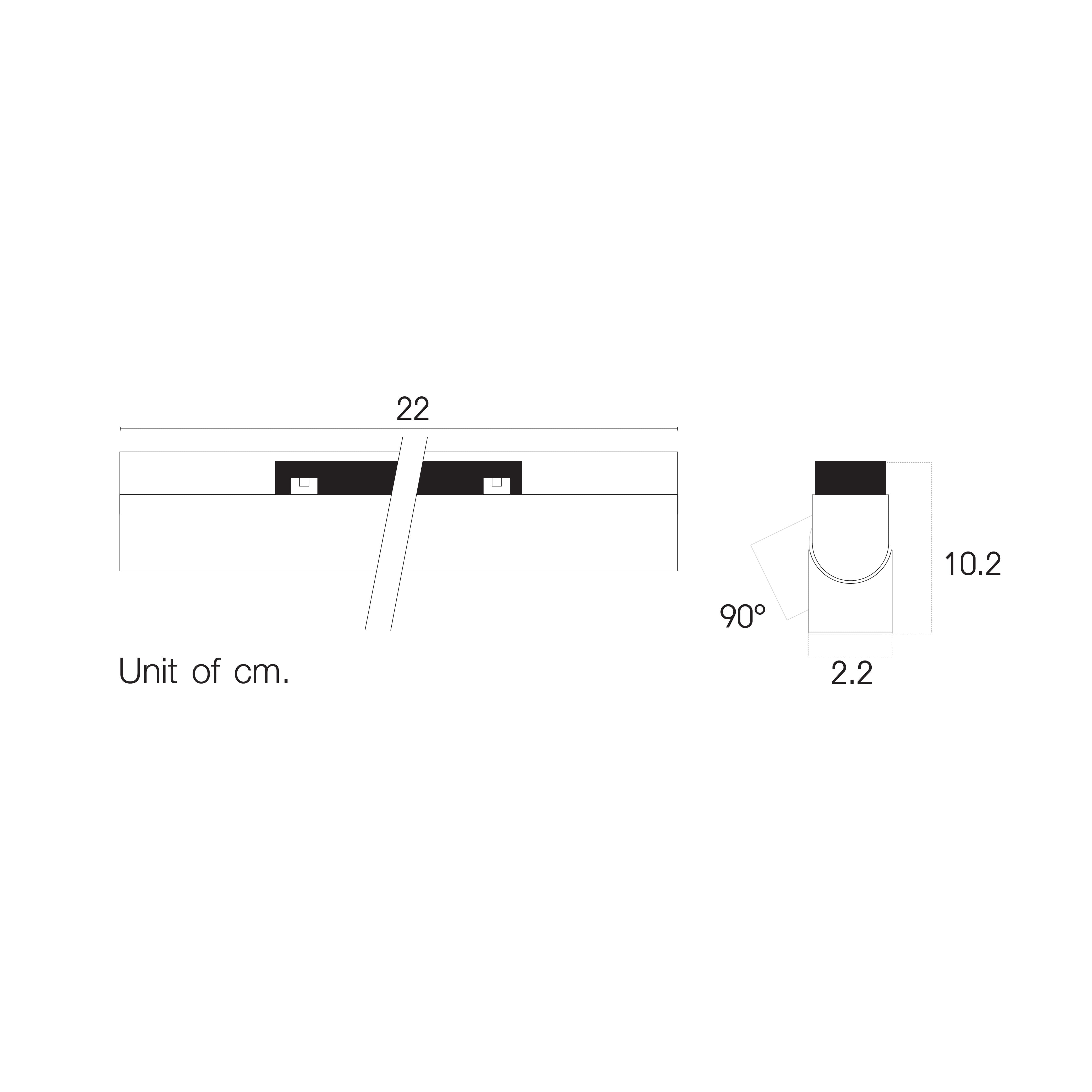 แทรคไลท์ LED แบบแม่เหล็ก SL LIGHTING MAGNETIC GRILL 20มม. 12 วัตต์ 48 โวลต์ ปรับหน้า COOL WHITE สีขาว_1