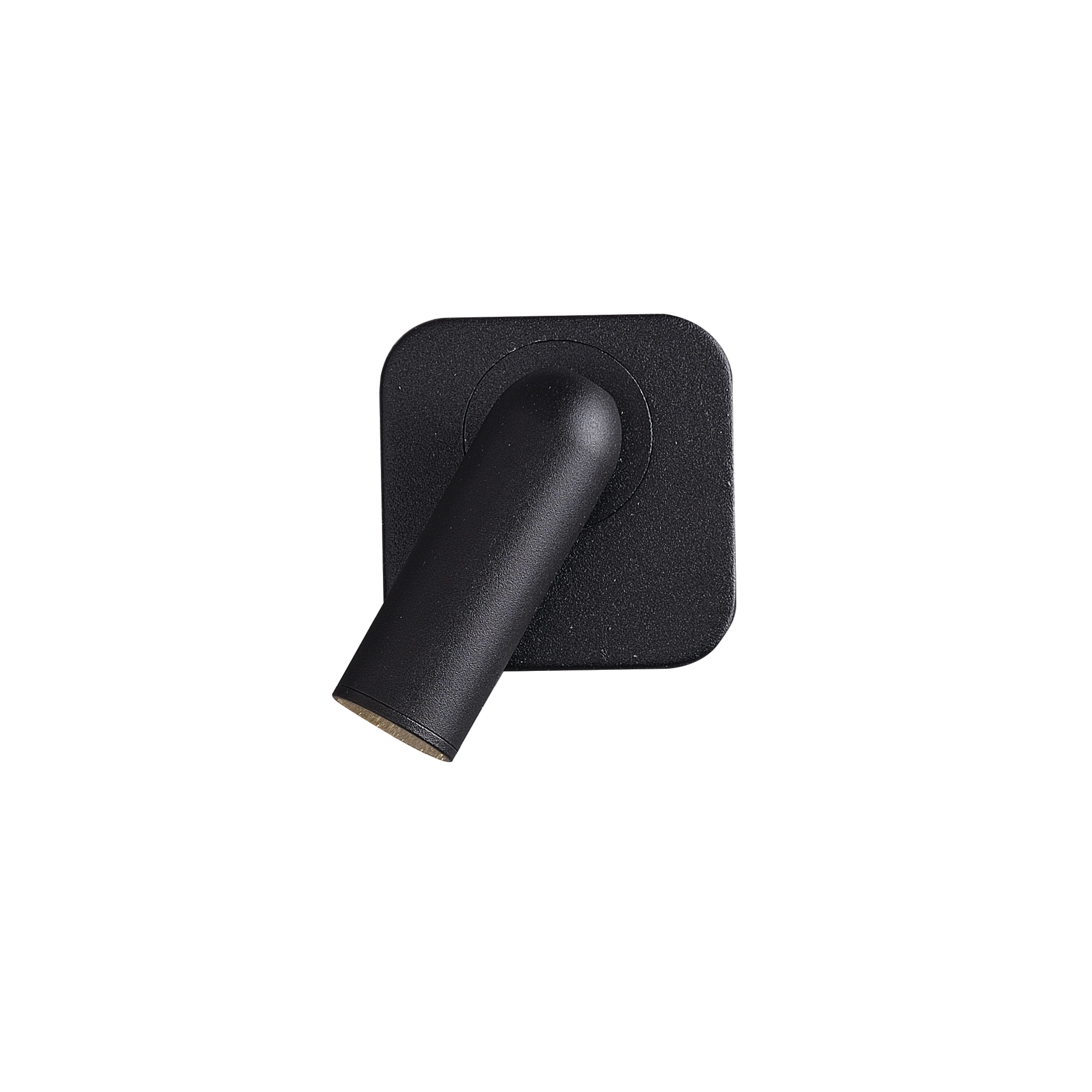 ไฟหัวเตียง LED SL LIGHTING PAT 3 วัตต์ WARM WHITE สีดำ (ทรงสี่เหลี่ยม)_0