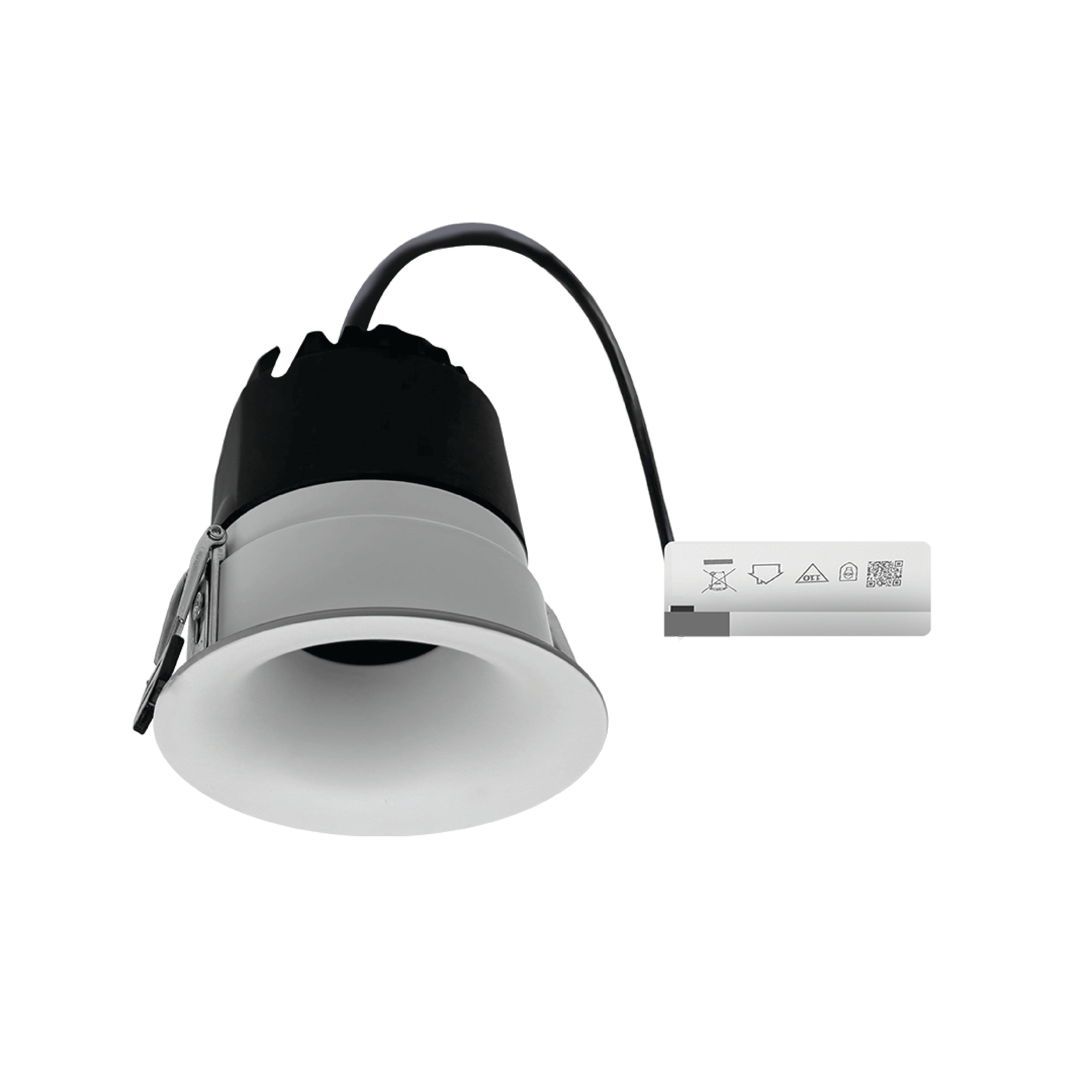 ดาวน์ไลท์ LED SL LIGHTING PEARL 12 วัตต์ WARM WHITE สีขาว_0