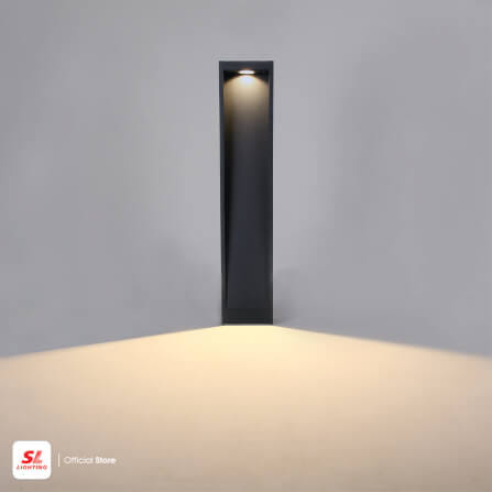 ไฟทางเดิน LED SL LIGHTING PHUPHA 12 วัตต์ WARM WHITE สีดำ_2