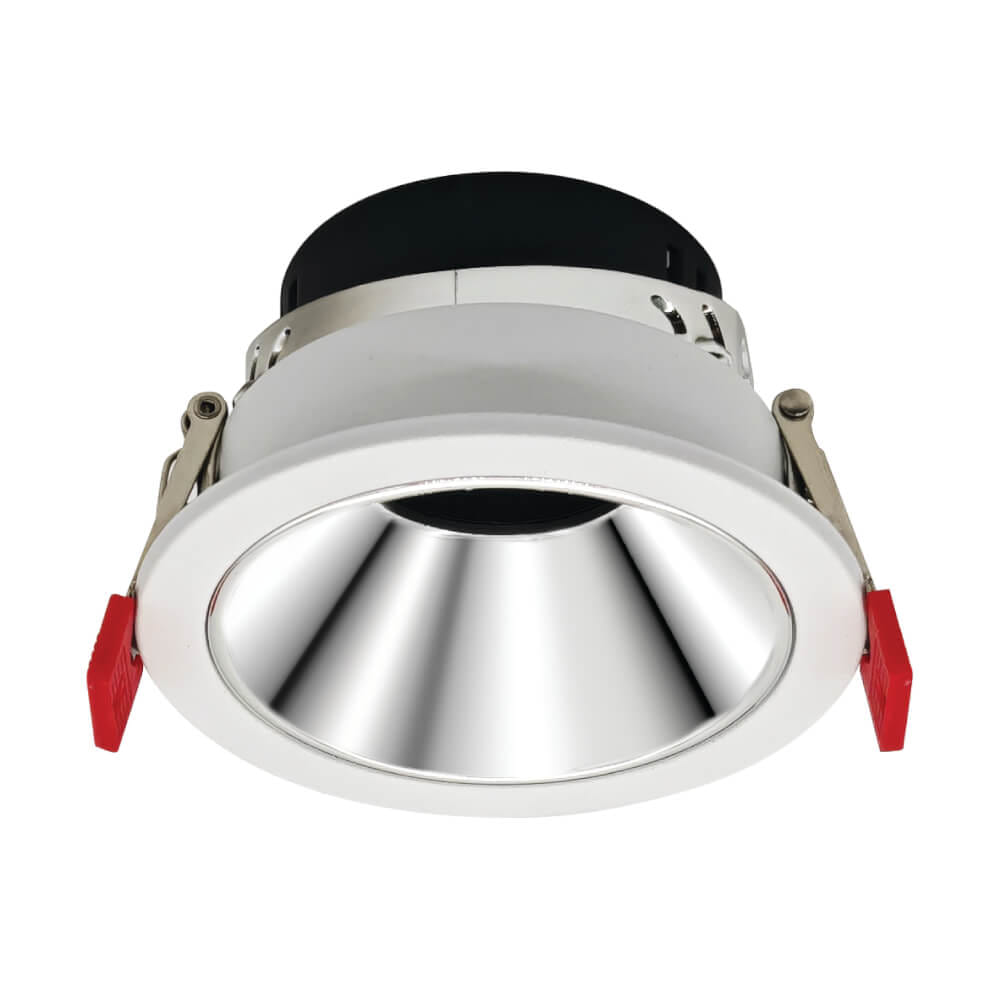 ดาวน์ไลท์ SL LIGHTING PLUTO สีขาว/เงิน กลม