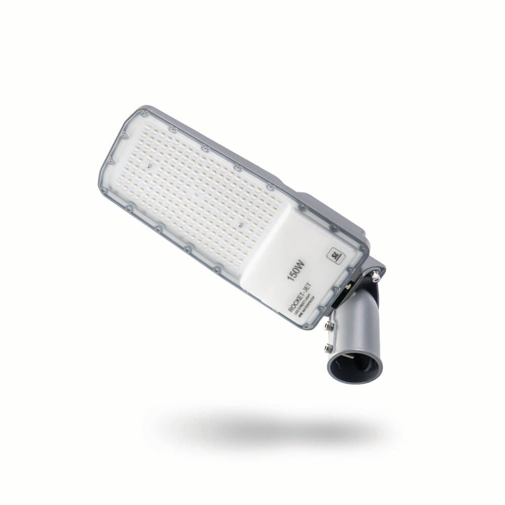 ไฟถนน LED SL LIGHTING ROCKET-JET 150 วัตต์ DAYLIGHT สีเทา