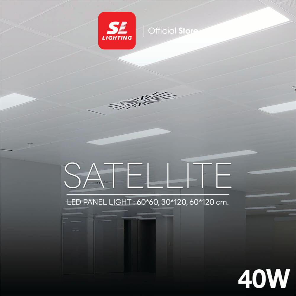 โคมฝังฝ้า LED SL LIGHTING PANEL 60 วัตต์ 60X120 ซม. DAY LIGHT