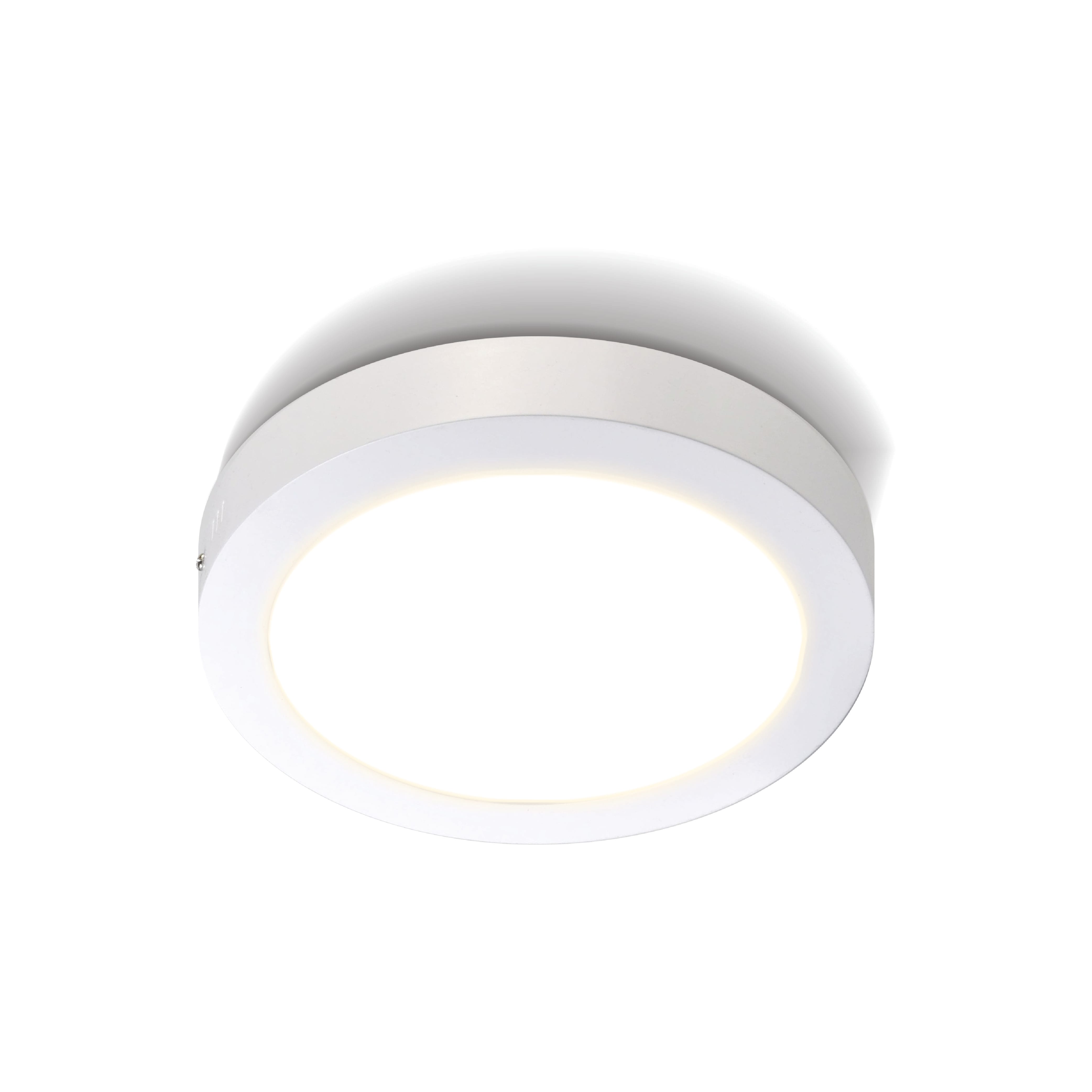 ดาวน์ไลท์ LED SL LIGHTING SATURN-SM กลม 18 วัตต์ WARM WHITE สีขาว_0