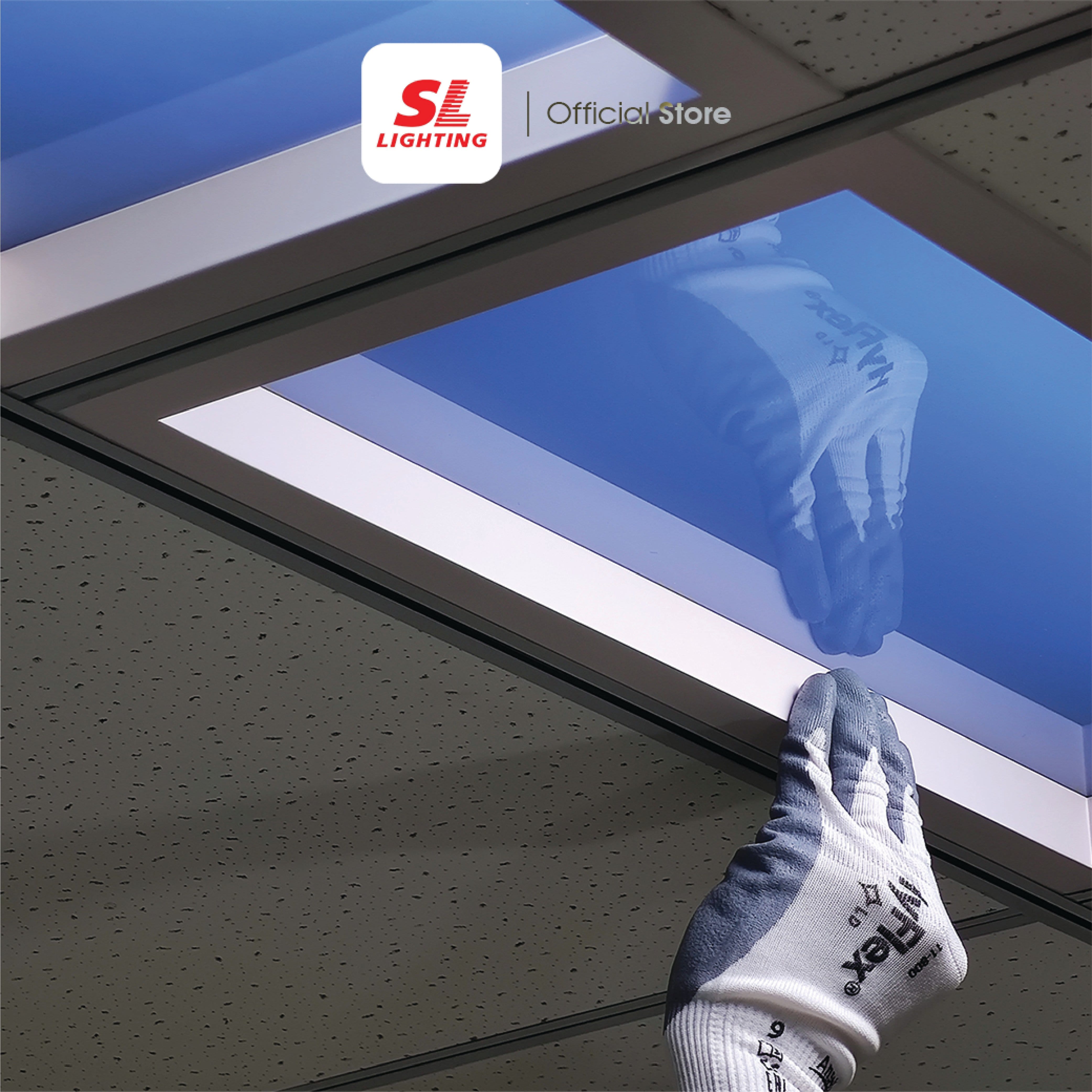 โคมไฟฝังเพดานเสมือนท้องฟ้าจริง SL LIGHTING SKYWA 60x60 ซม. 80W CCT สีขาว_2