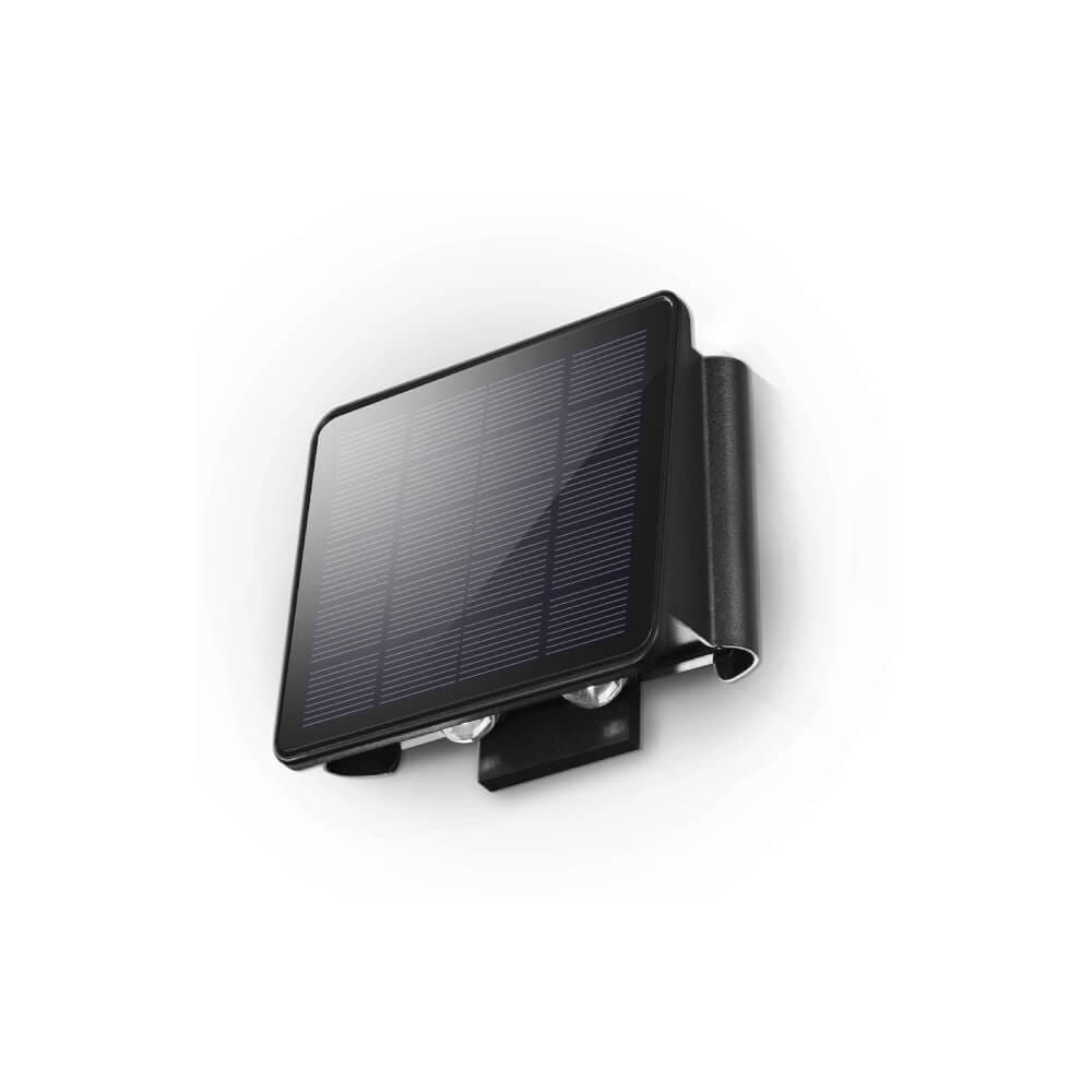 ไฟผนังภายนอก SOLAR SL LIGHTING WASH 6 วัตต์ WARM WHITE สีดำ_0