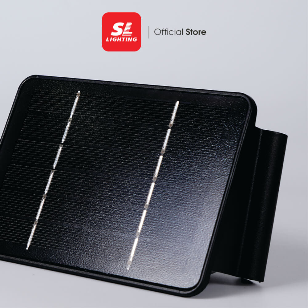 ไฟผนังภายนอก SOLAR SL LIGHTING WASH 6 วัตต์ WARM WHITE สีดำ_1