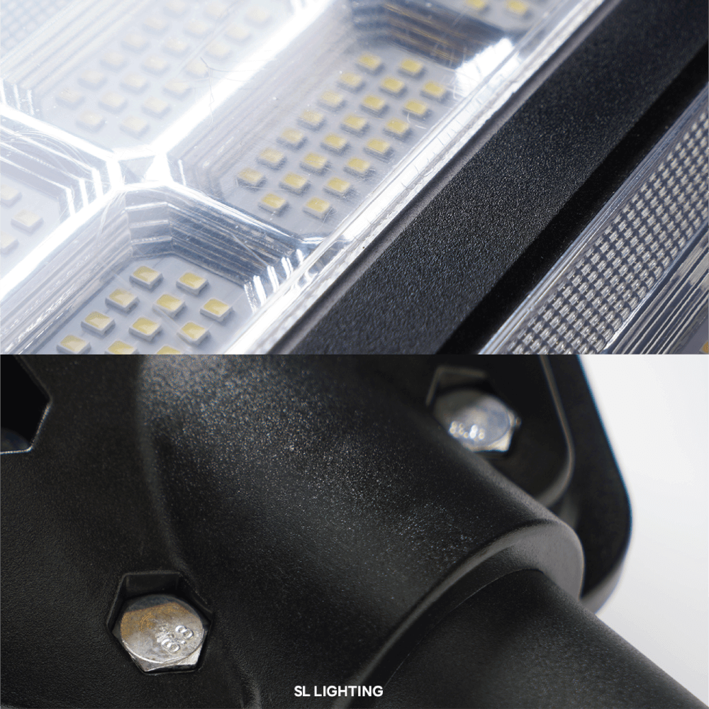 ไฟถนน SOLAR SL LIGHTING SOLARROCKII 200 วัตต์ DAYLIGHT สีดำ