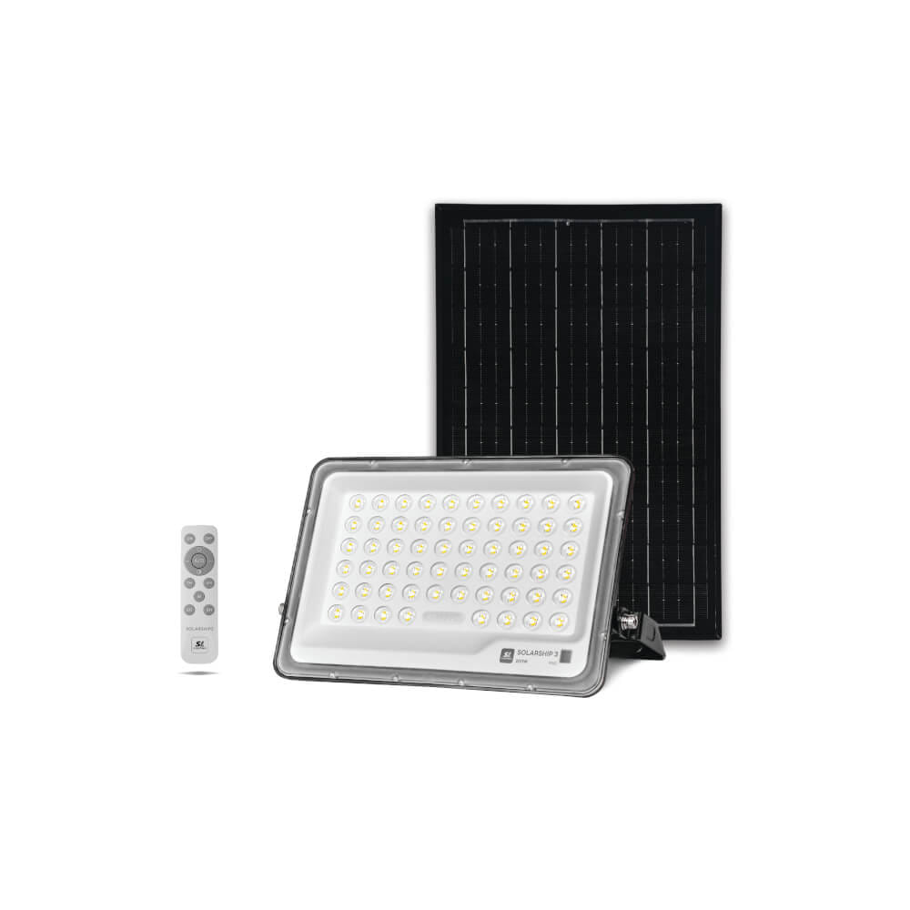 สปอตไลท์ SOLAR SL LIGHTING SOLARSHIP3 200 วัตต์ DAYLIGHT สีดำ