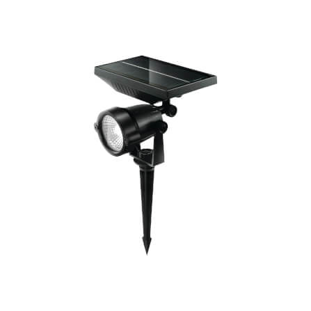 ไฟส่องต้นไม้ SOLAR SL LIGHTING 5 วัตต์ WARM WHITE สีดำ_0